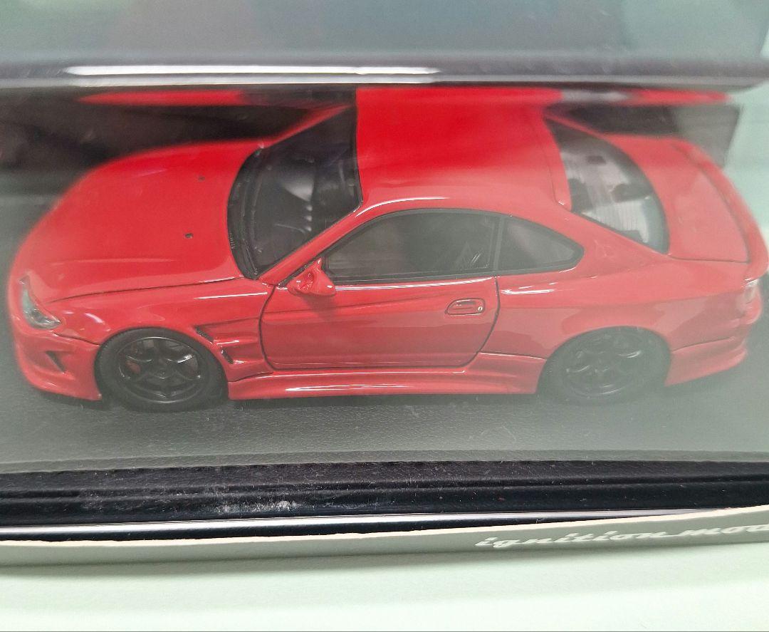 イグニッションモデル シルビア レッド 完成品ミニカー