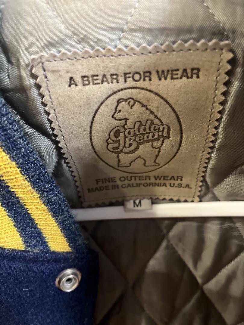 Golden Bear スタジャン ジャケット M ネイビー