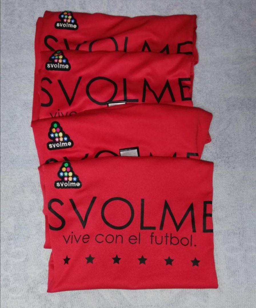 スボルメ プラクティスシャツ 4着セット SVOLME 赤 黒 レッド