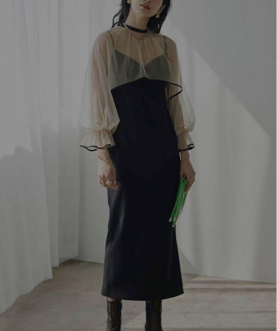 アメリヴィンテージ　MANY WAY TULLE VEIL DRESS