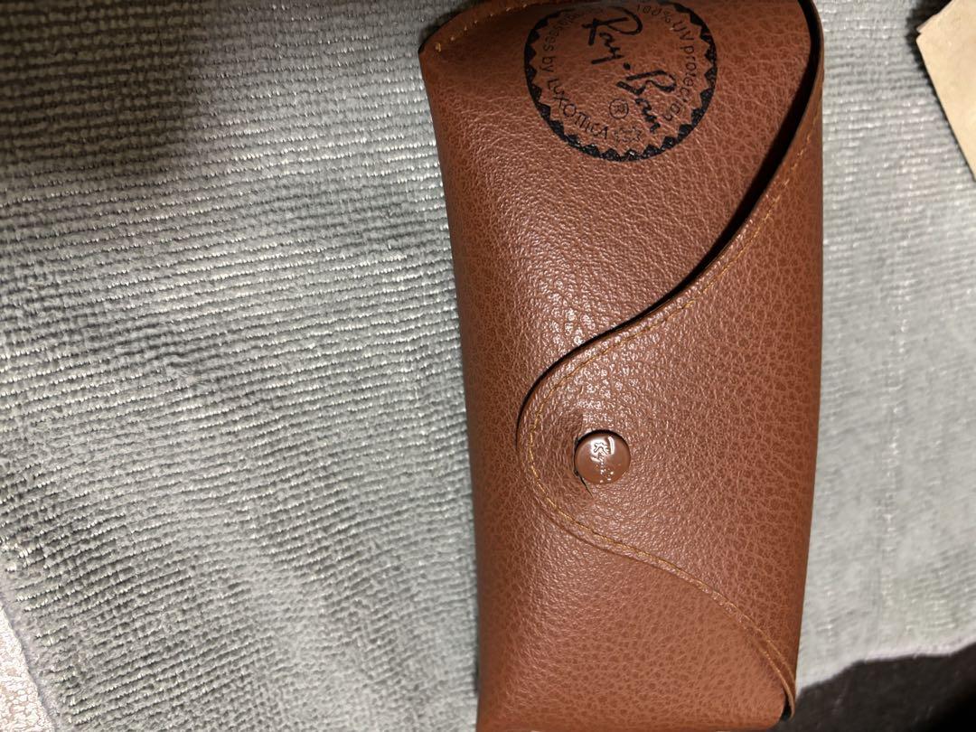 Ray-Ban ブラウンラウンドサングラス ケース付き - メルカリ