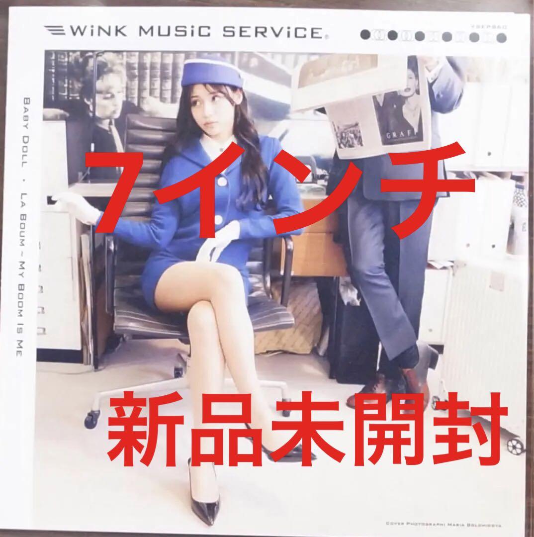 wink music service 素直な悪女 7インチ ラブーム、カジヒデキ