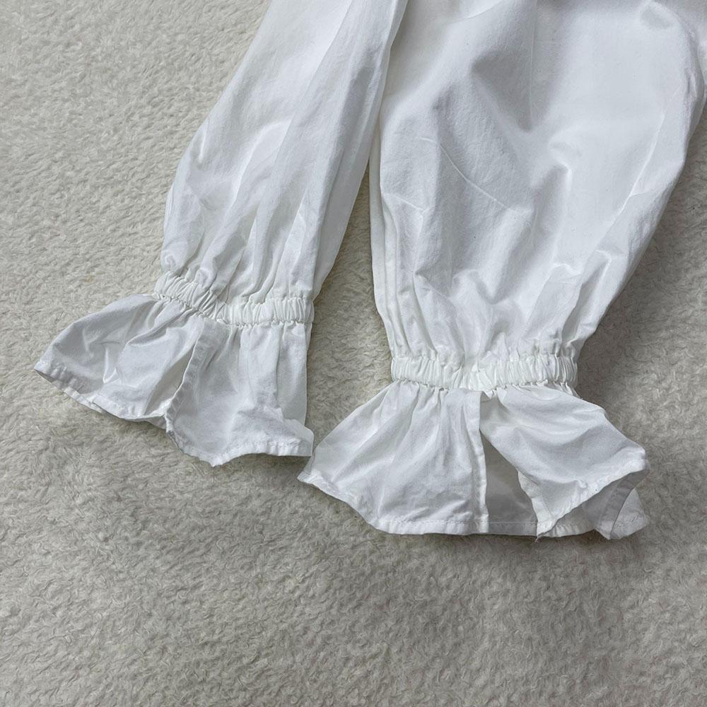 y*i様 Cloth & Cross　スキッパーコットンプルオーバーシャツ　ホワ