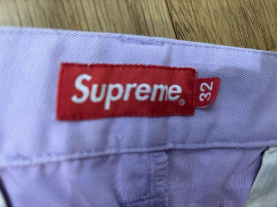 supreme chino pant シュプリーム　チノパン　purple