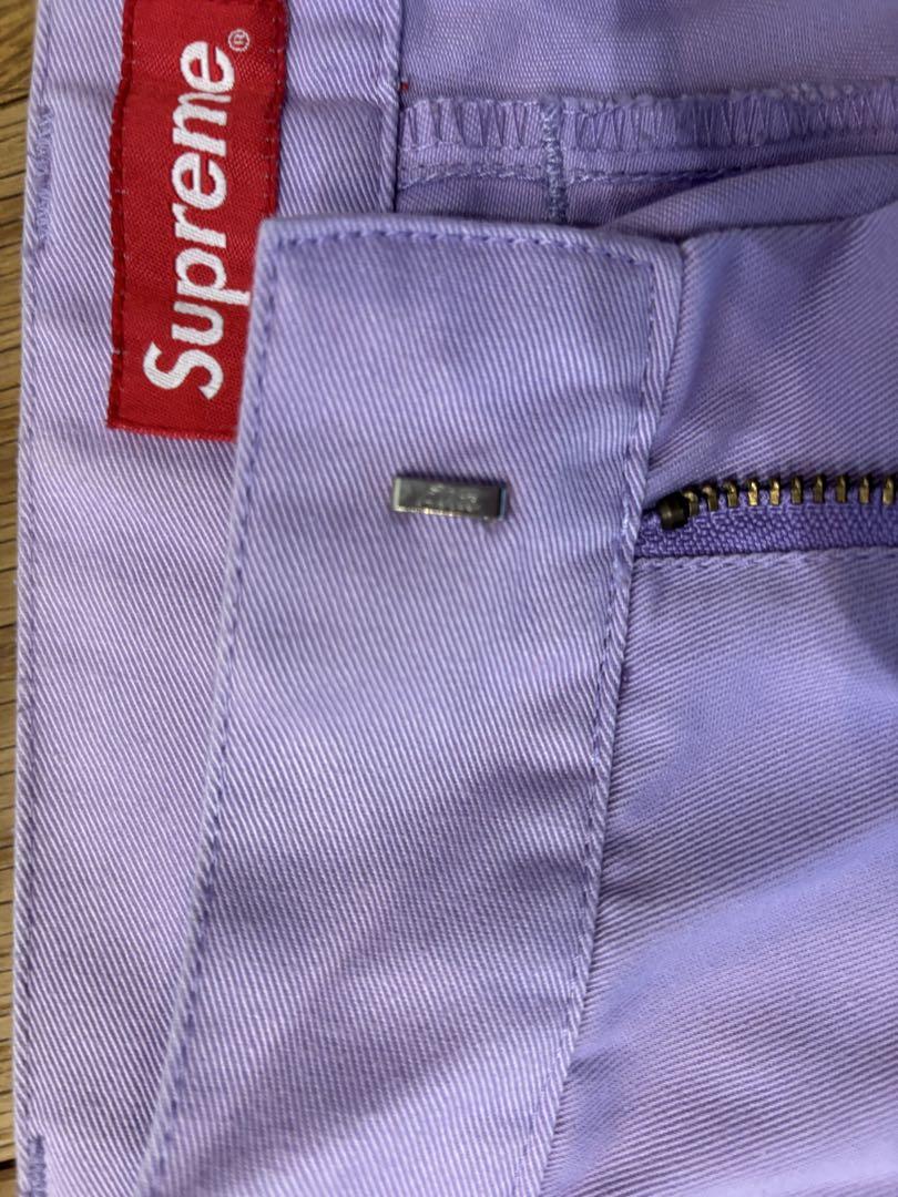 supreme chino pant シュプリーム　チノパン　purple