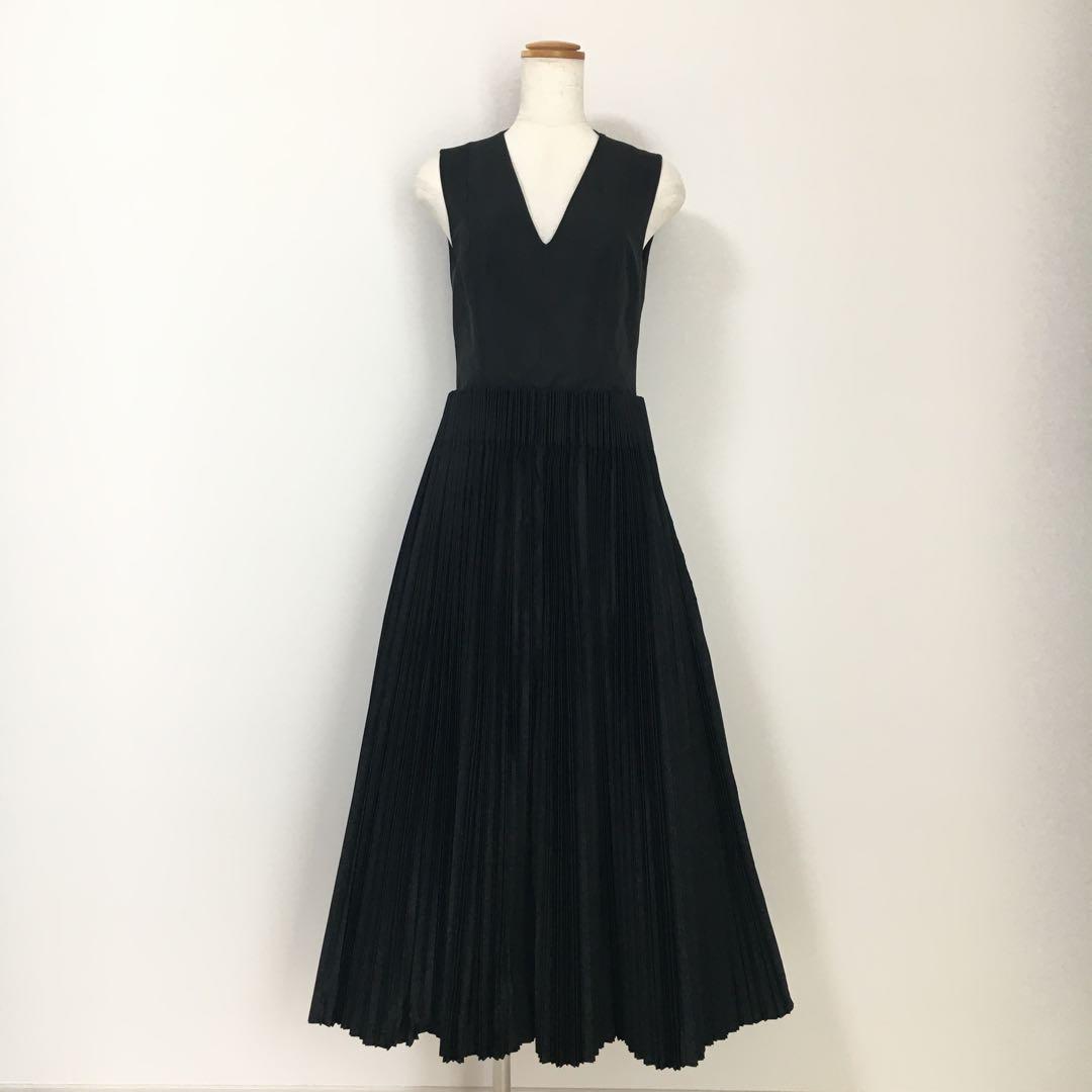 近年美品　JIL SANDER ジルサンダー プリーツ　ドレス　ワンピース