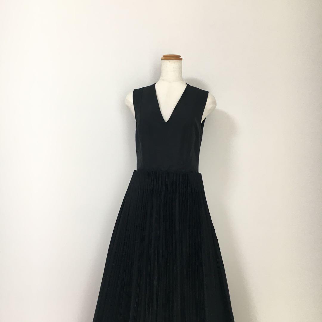近年美品　JIL SANDER ジルサンダー プリーツ　ドレス　ワンピース