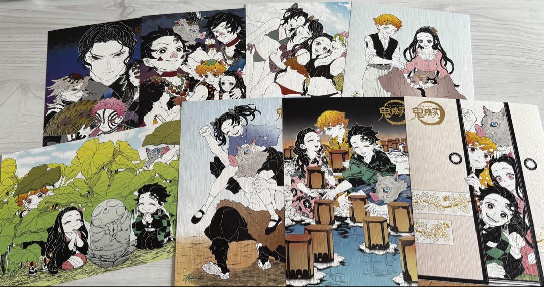 鬼滅の刃 原画展 箔押しイラストカード