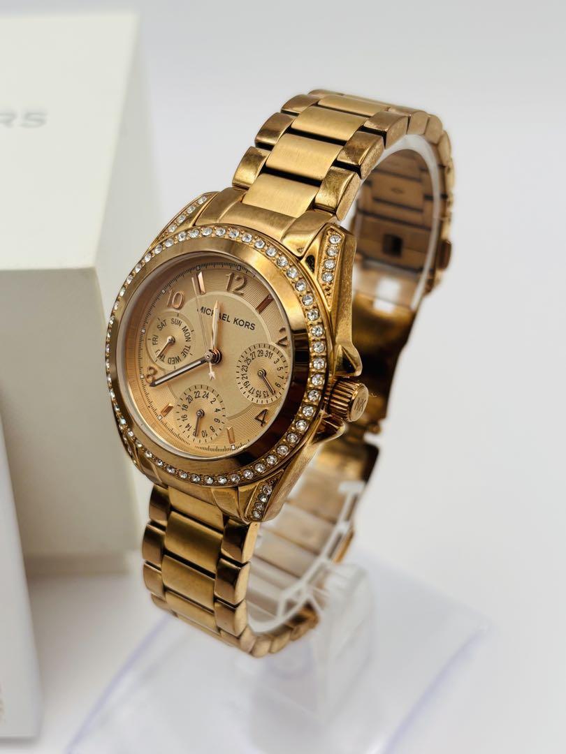 MICHAEL KORS レディース時計 ゴールド 稼動