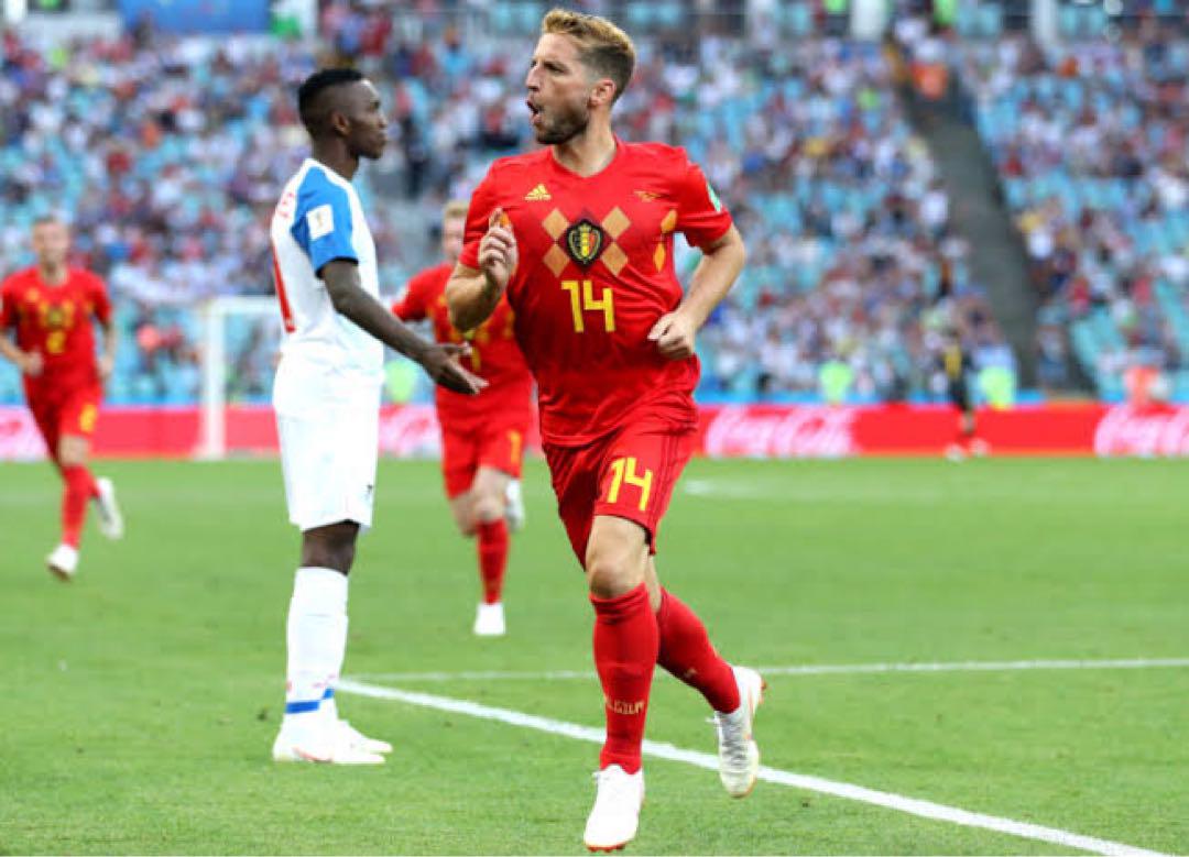 ベルギー代表　2018年W杯 ユニフォーム　ドリス・メルテンス　Ｌサイズ
