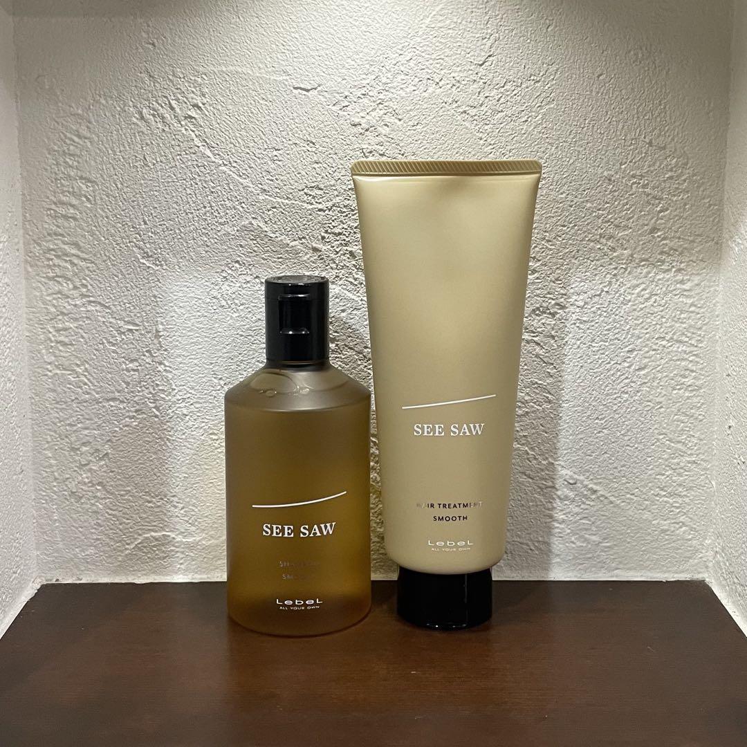 Lebel SEE SAW シャンプー ヘアトリートメント セット Amazon.co.jp: ルベル 【セット品】SEE/SAW（シーソー）ヘア