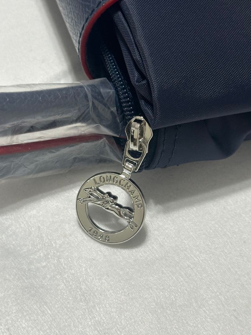 ロンシャン プリアージュボストン 拡張可能 大容量 男女兼用 旅行ネイビー