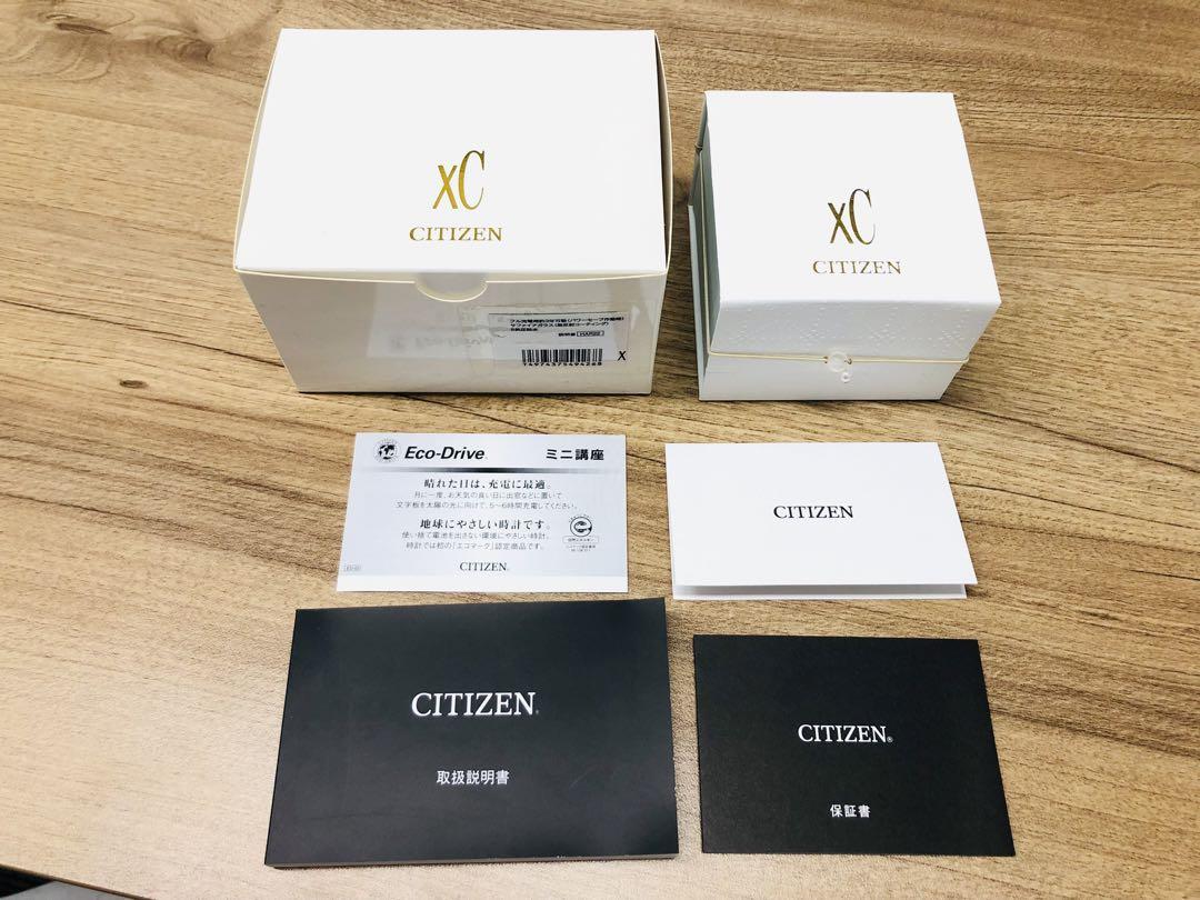 新品未使用品！ダイヤ付きCITIZEN XC