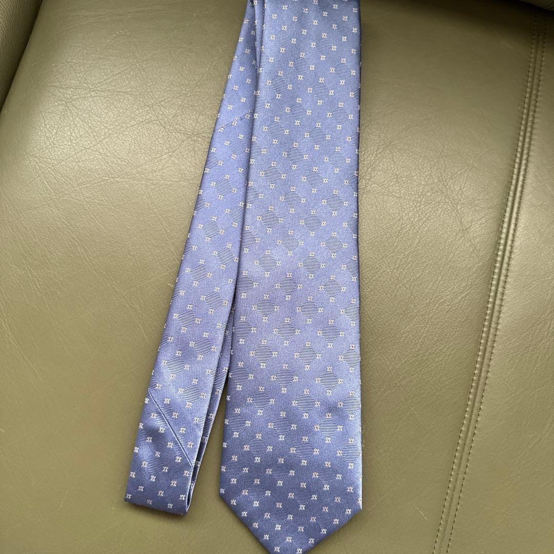 CELINE ブルー ネクタイ　新品未使用