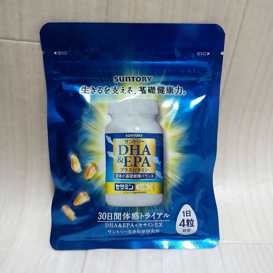 新品未開封 サントリーDHA&EPA＋ビタミンセサミンEX 120粒