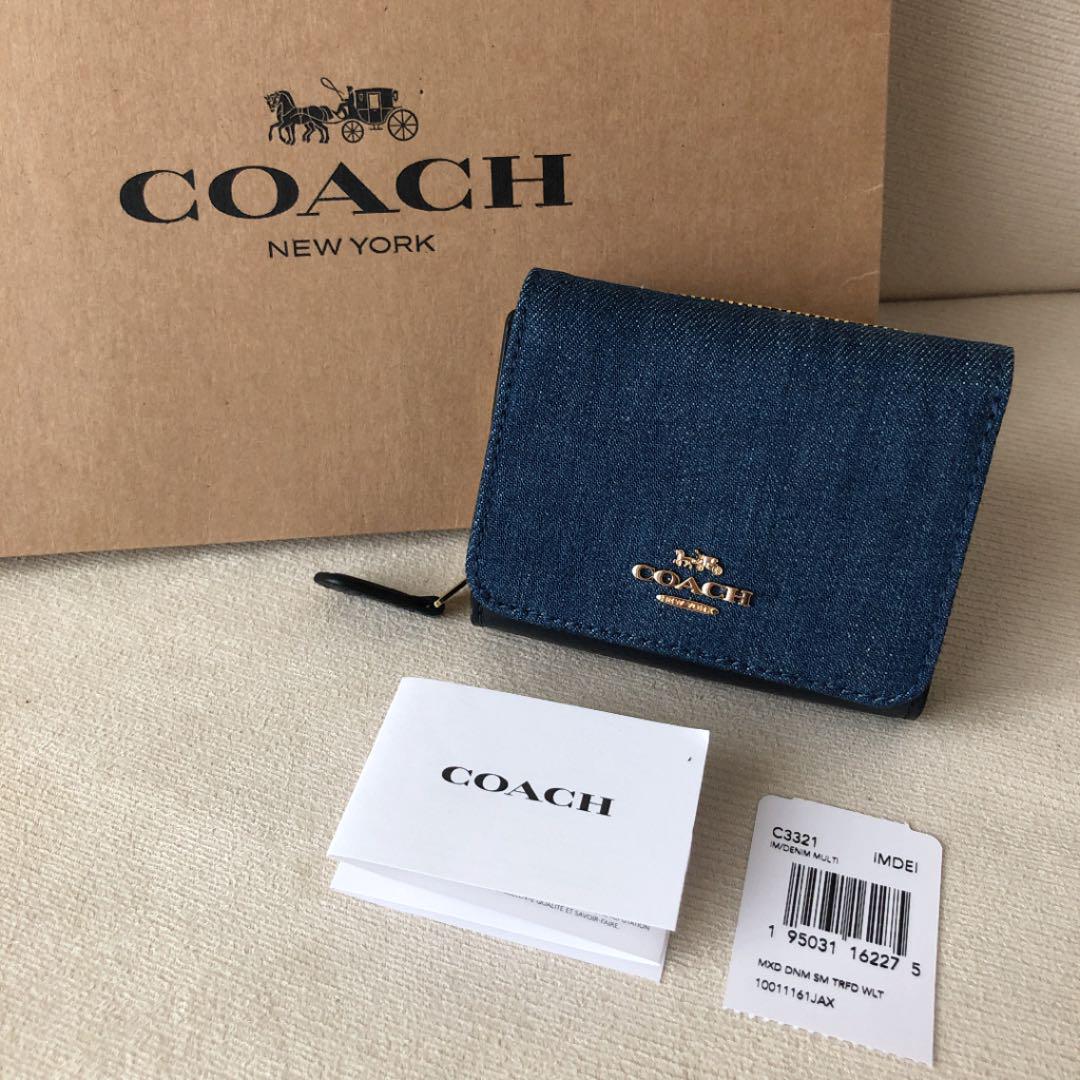 ブラック系お得な情報満載 2021年春夏新作☆新品 COACH コーチ 三