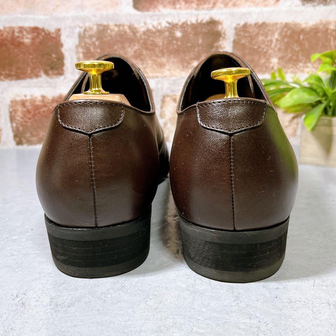 【SUITS SELECT スーツセレクト】ドレスシューズ 革靴 濃茶 美品