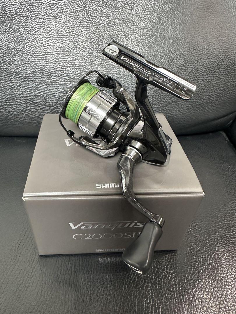 極美品　シマノ 23 ヴァンキッシュC2000 SHG