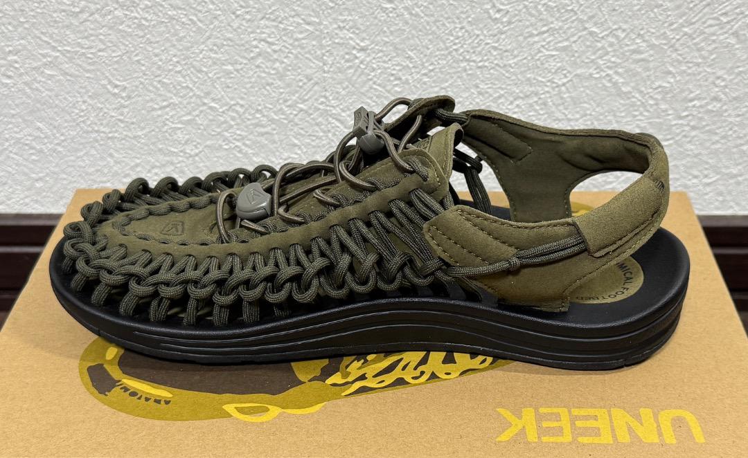 KEEN UNEEK Men’s Sandals DarkOlive/Black