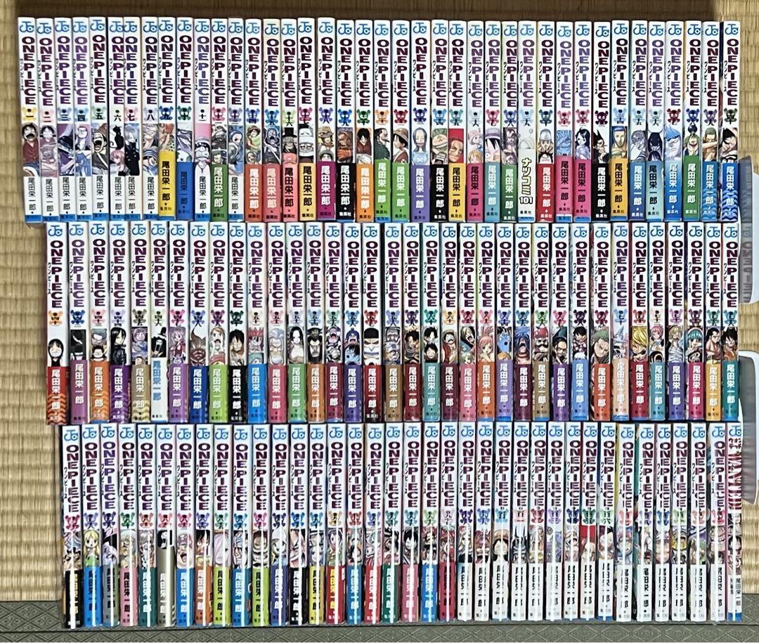 全巻初版帯付】ONE PIECE 全112巻＋関連本1冊 - メルカリ