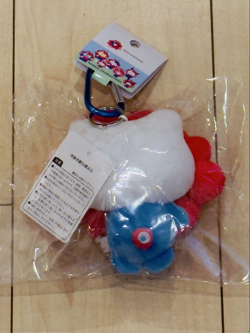 完売品 サンリオ キティちゃん カラビナ付ぬいぐるみ ミャクミャク 大阪万博