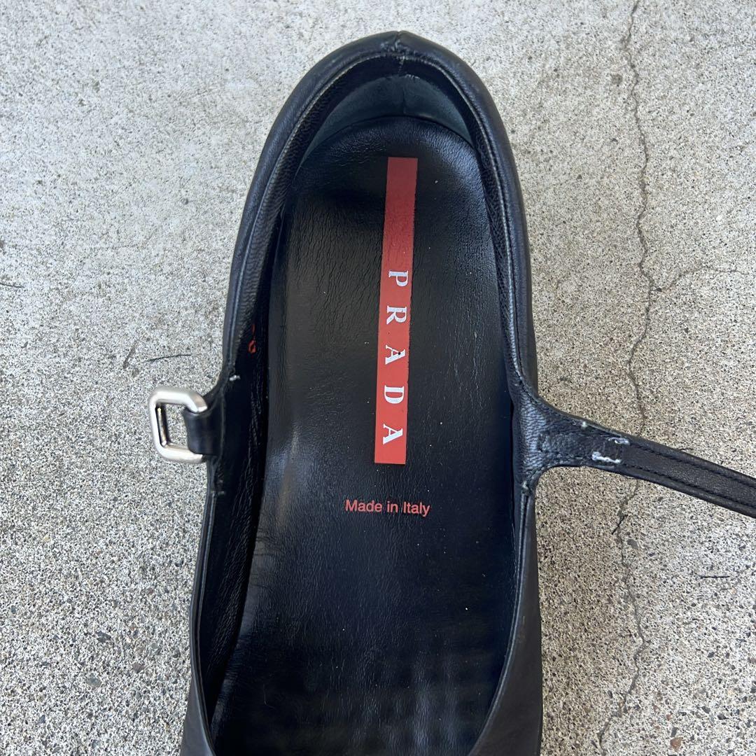 靴 prada sports flat shoes
