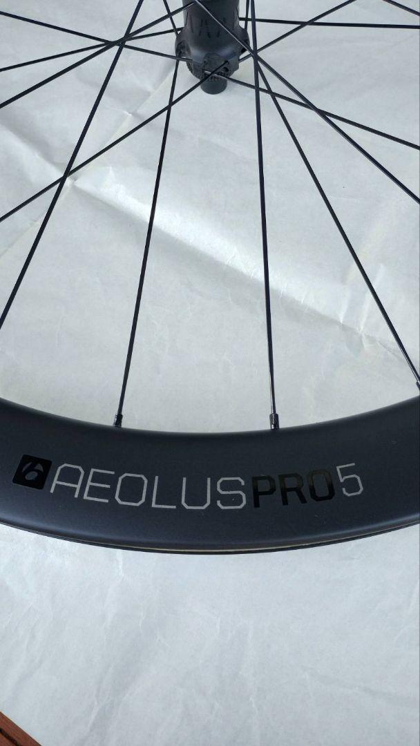 ボントレガー Aeolus Pro 5 TLR ロード ホイール前後輪セット