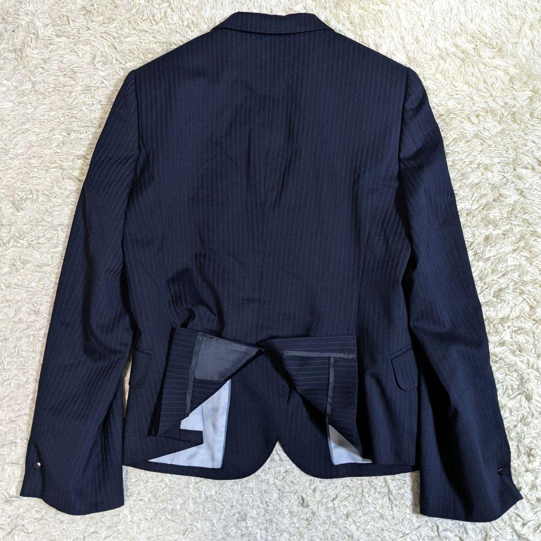LES MUES レミュー スーツ　セットアップ　ストレッチ　ネイビー　黒