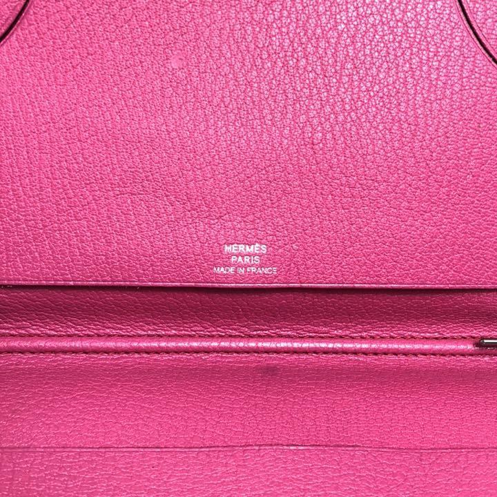 エルメス HERMES 手帳カバー アジェンダヴィジョン ピンク シェーブル