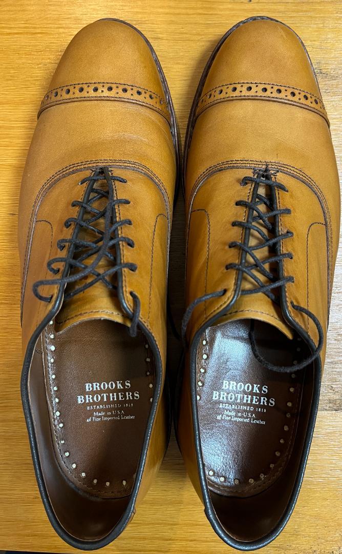 【極上】ブルックス ブラザーズ 革靴 ESTABLISHED1818