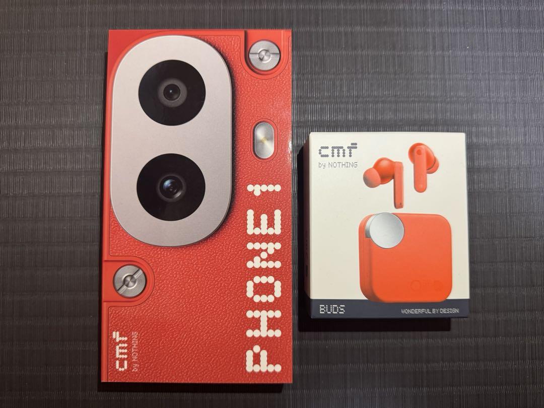 CMF Phone1 & Buds オレンジセット 新品未開封Nothing CMF PHONE 1 オレンジ BUDS セット - メルカリ