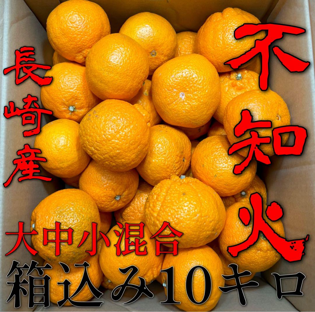濃厚♡甘くて♡ジューシー♡*・゜゜不知火♡混合♡10キロ♡*:.。. .。.: