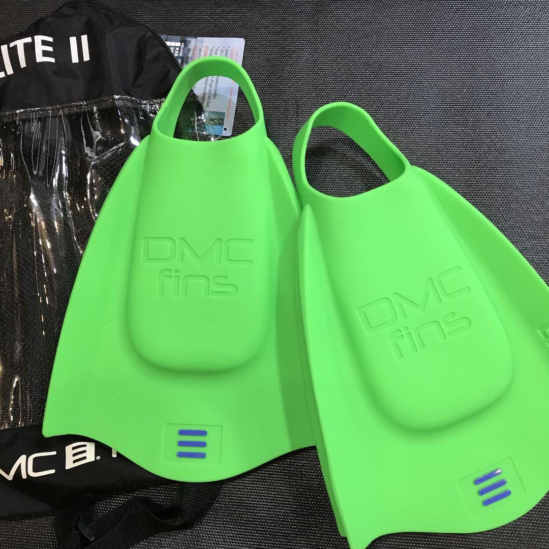 DMC Elite II ボディボードフィン ML グリーン定価¥9900