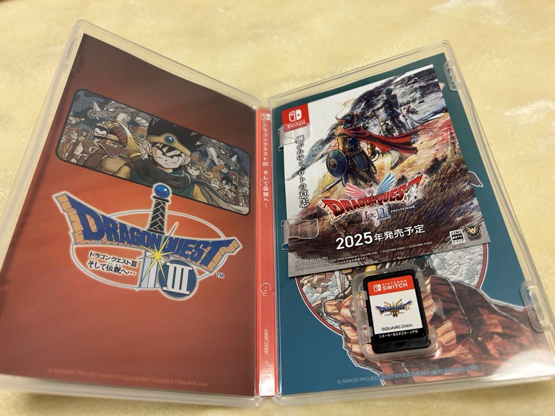 【美品】Nintendo Switch ドラゴンクエスト3 そして伝説へ