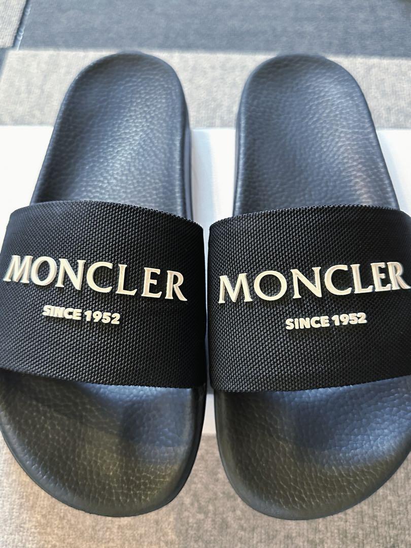 MONCLERモンクレール　サンダル　ブラック