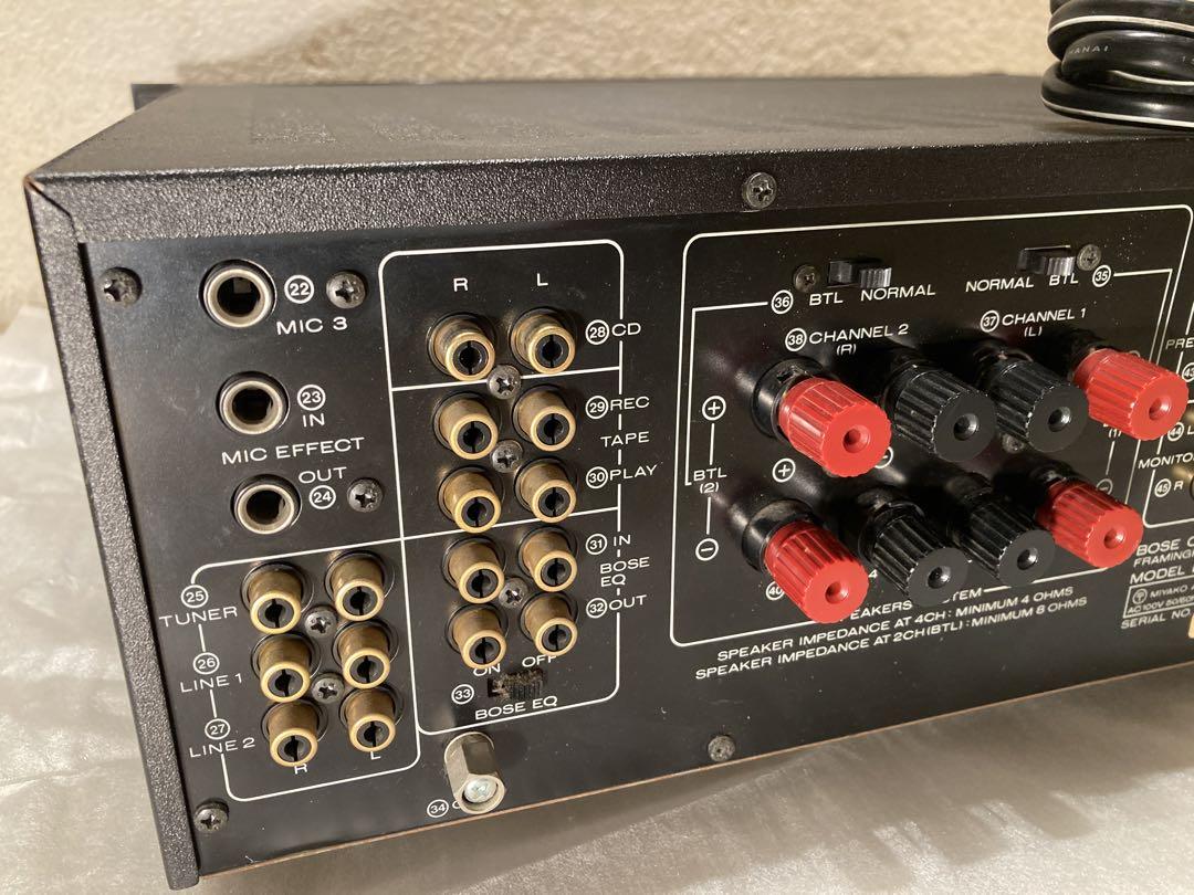 【ジャンク扱い】BOSE ボーズ 4702-Ⅲ 4チャンネルプリメインアンプ ジャンク扱い】BOSE ボーズ 4702-Ⅲ 4チャンネルプリメイン