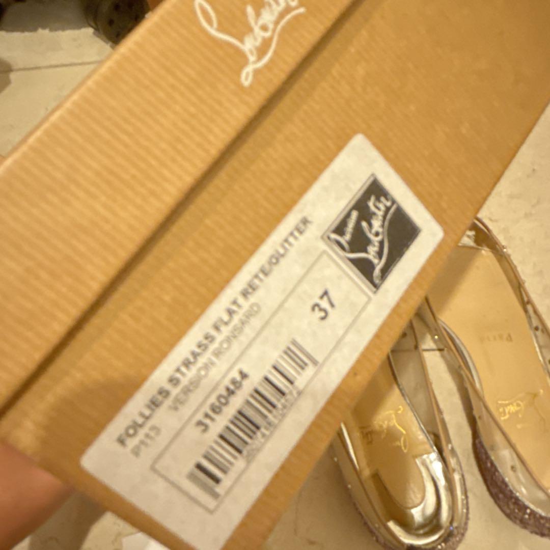 靴 Christian Louboutin Follies Strass 37