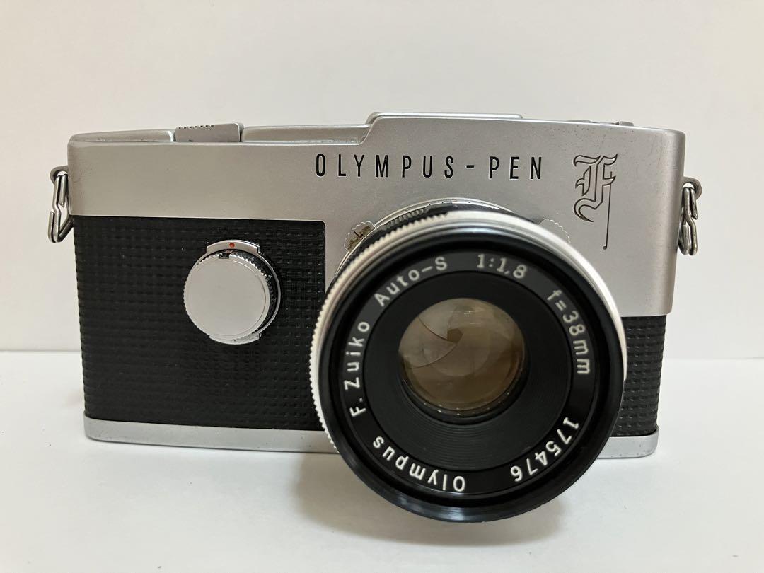 【専用】オリンパス OLYMPUS PEN F 花文字 レンズキャップ 現状品
