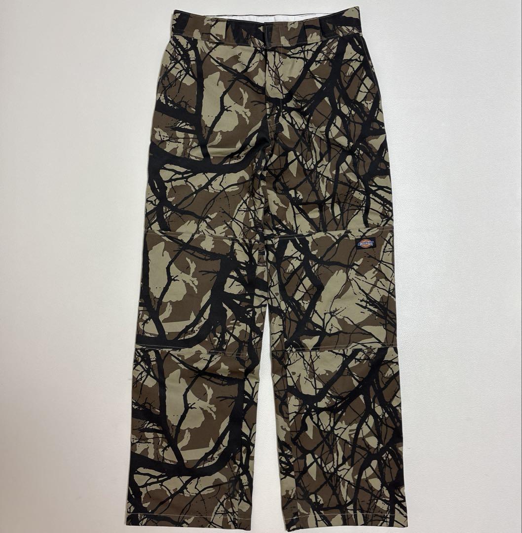 Dickies ダブルニー ワークパンツ カモ