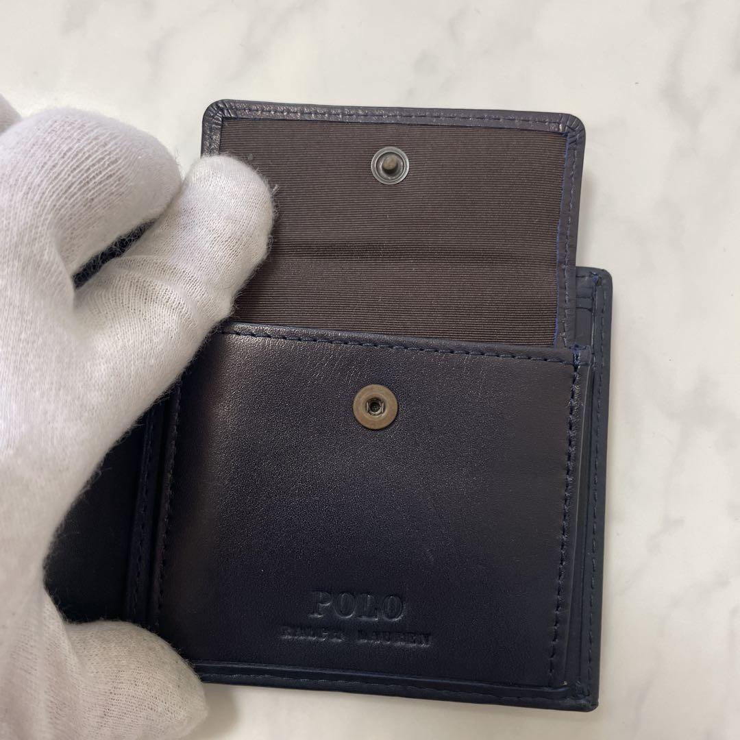 【新品未使用】POLO RALPH LAUREN 二つ折り財布 ポロベア