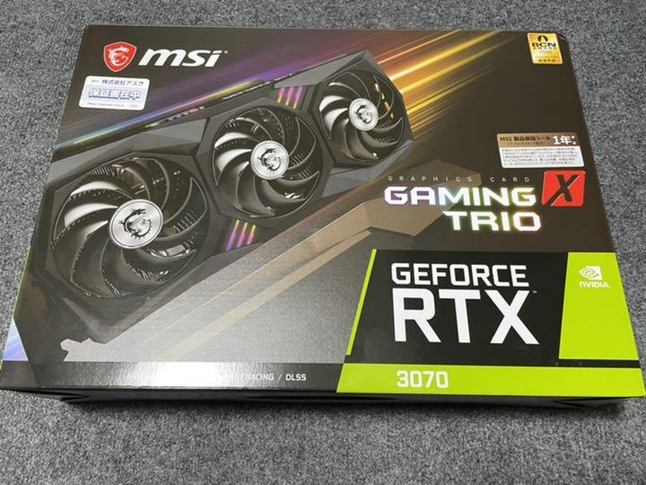 msi GeForce RTX 3070 GAMEING X TRIO グラフィックボード