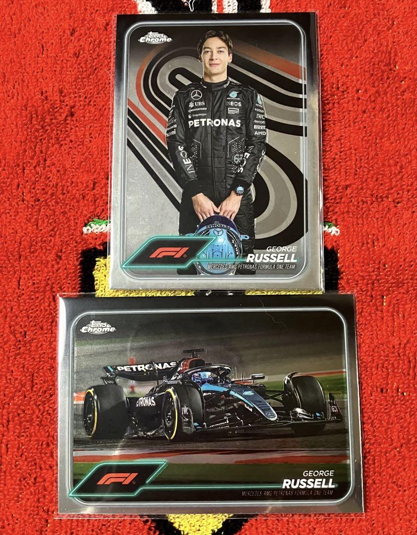 Topps Chrome 2024 F1 ジョージ・ラッセル - メルカリ