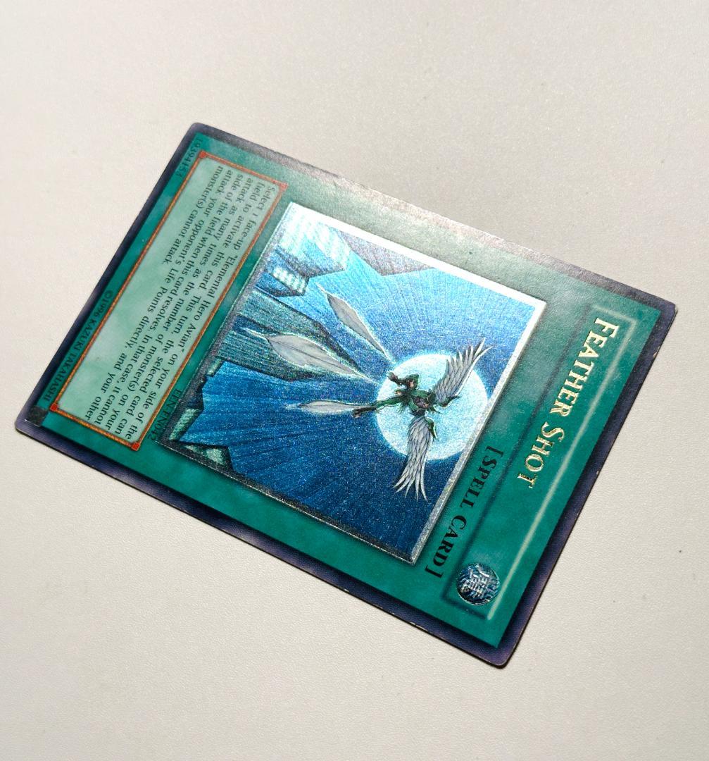 フェザーショット レリーフ 英語版 遊戯王カード 英語版 フェザーショット レリーフ アルティメット