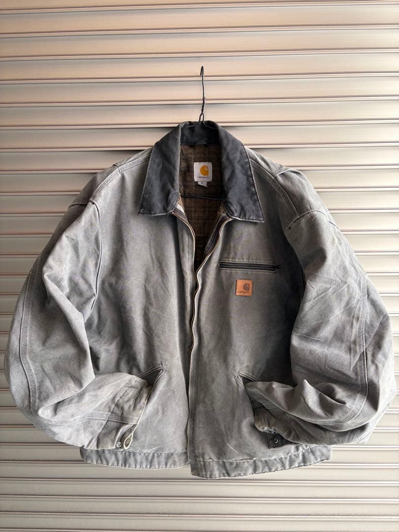鬼フェード Carhartt デトロイトジャケット J97 GVL カーハートXL LL Carhartt