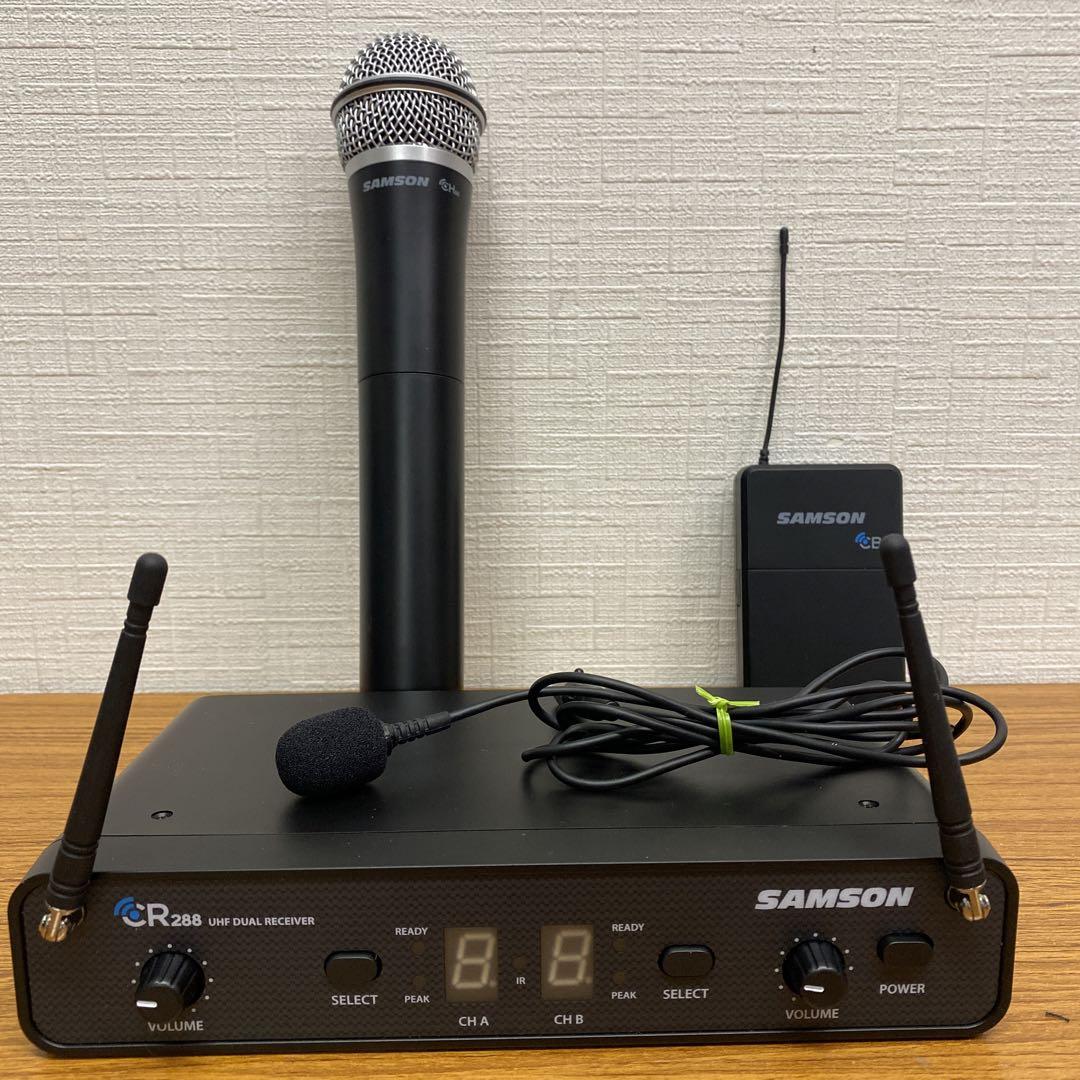 SAMSON サムソン CR288 デュアル・ハンドヘルド ワイヤレス