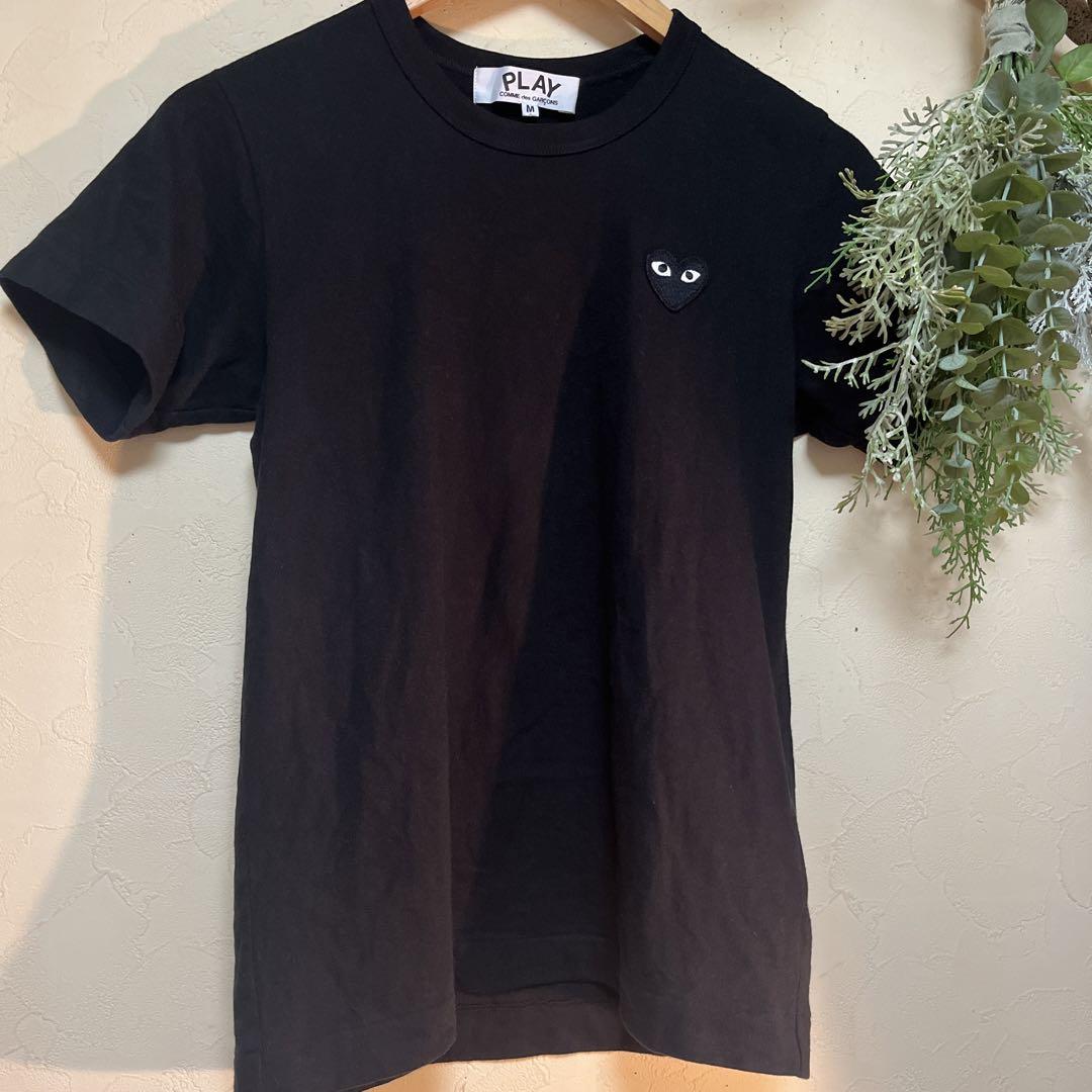 PLAY COMME des GARÇONS Mサイズ 黒 Tシャツ