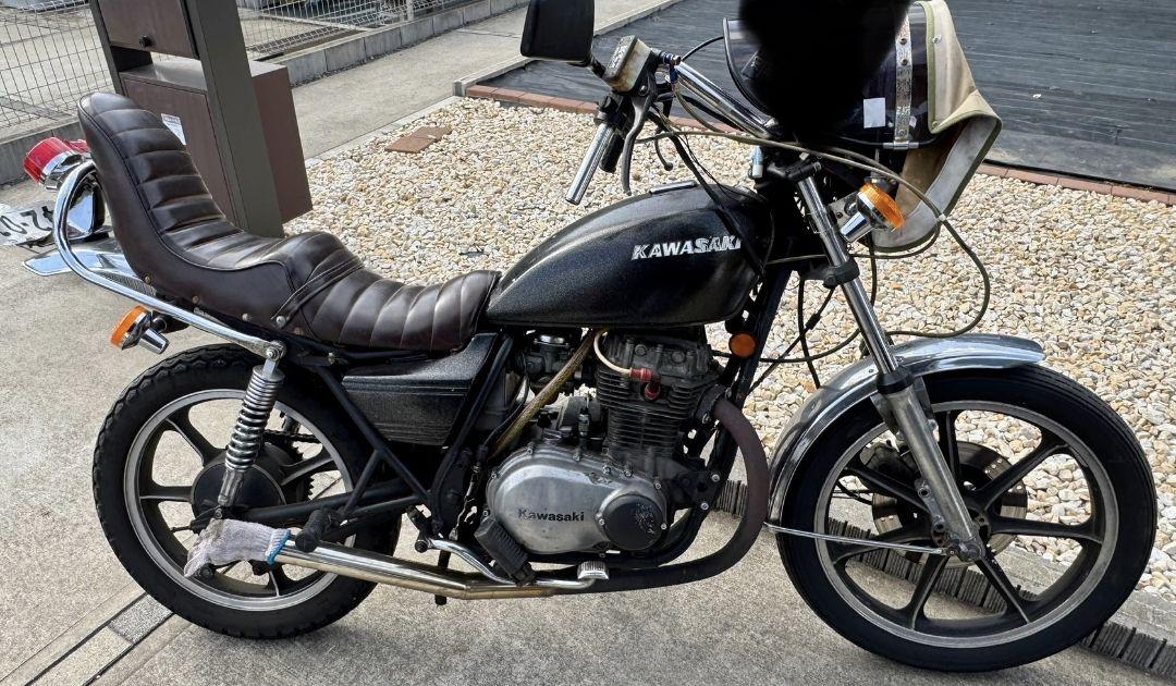 Kawasaki Z400LTD 250登録