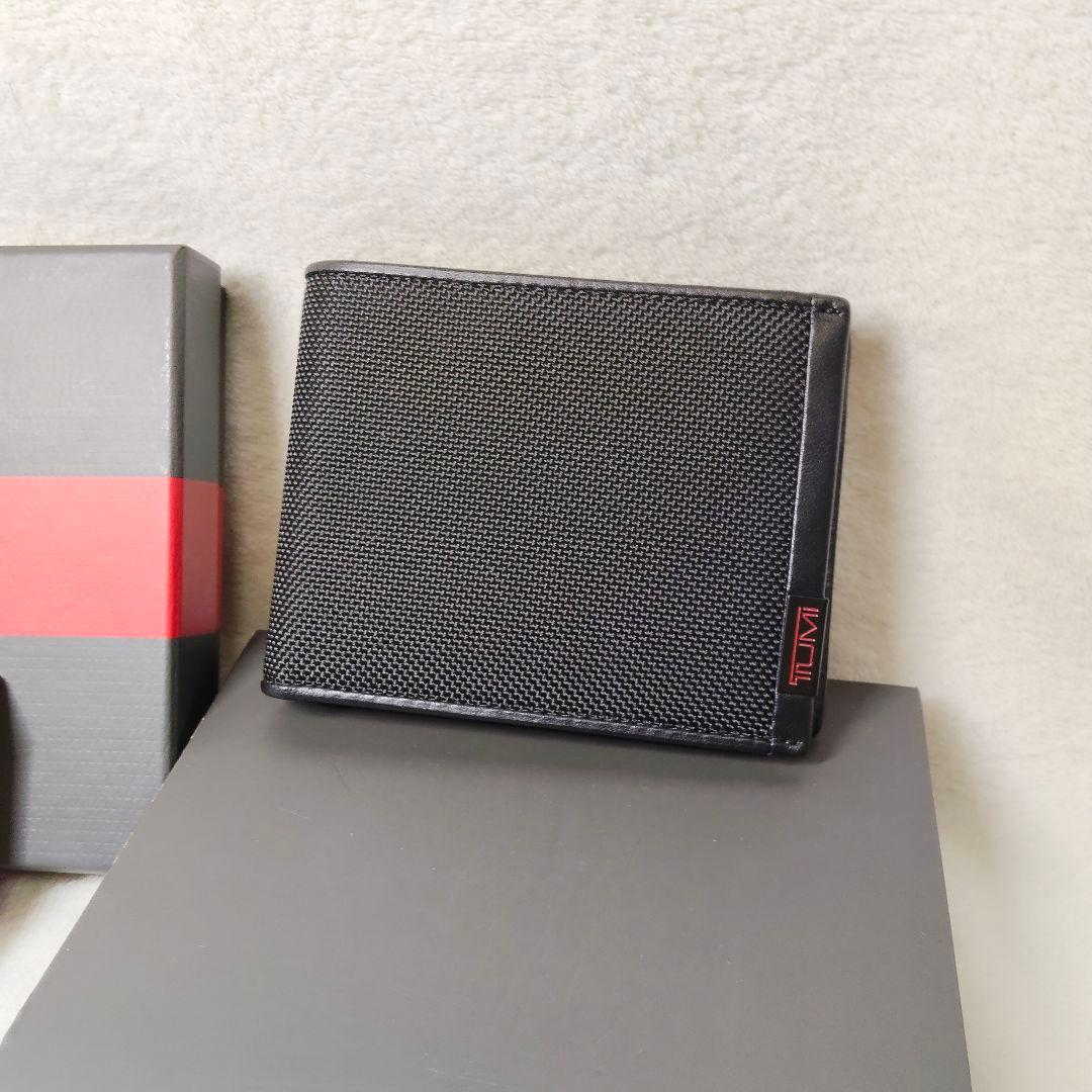 美品 TUMI ALPHA SLG COIN POCKET 二つ折り財布 美品 TUMI ALPHA SLG COIN POCKET 二つ折り財布