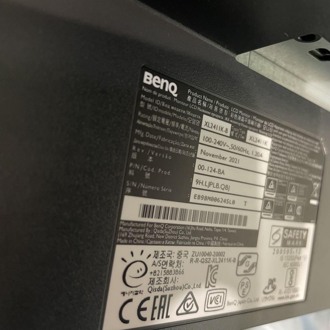 BenQ ZOWIE XL2411Kモニター