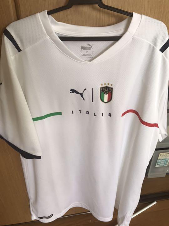 41 割引ホワイト系 L激安正規品 イタリア代表ユニフォーム Tシャツ カットソー 七分 長袖 メンズホワイト系l Www Stoilmgt Com